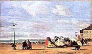 Empress Eugenie on the Beach at Trouville
